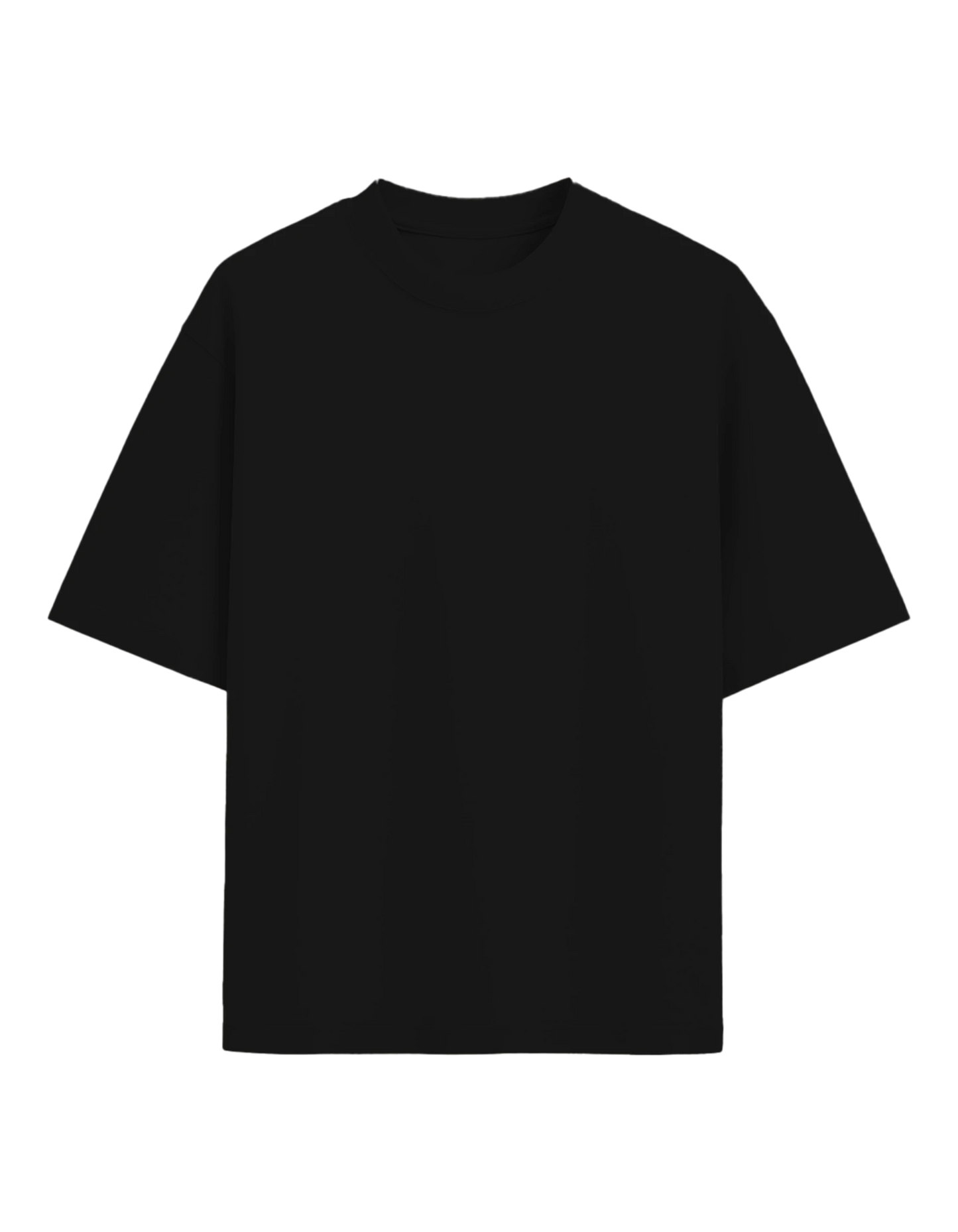Camiseta Oversized Liso Preto