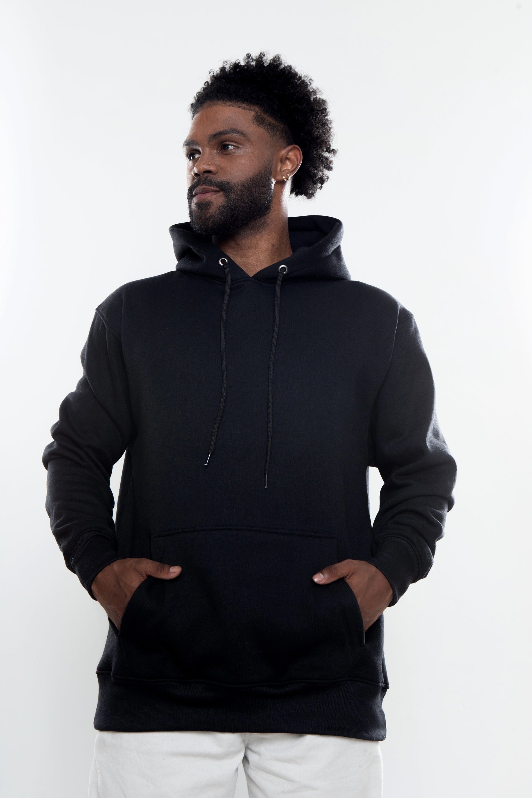 Moletom com capuz Preto