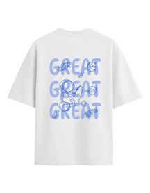 Camiseta Oversized Astronaut