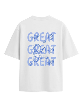 Camiseta Oversized Astronaut