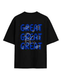 Camiseta Oversized Astronaut