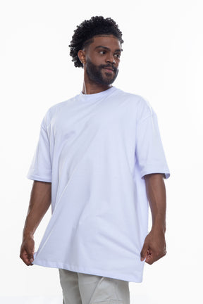 Camiseta Oversized Liso Branco