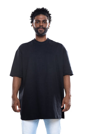 Camiseta Oversized Liso Preto