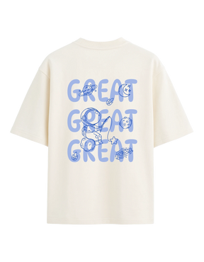 Camiseta Oversized Astronaut