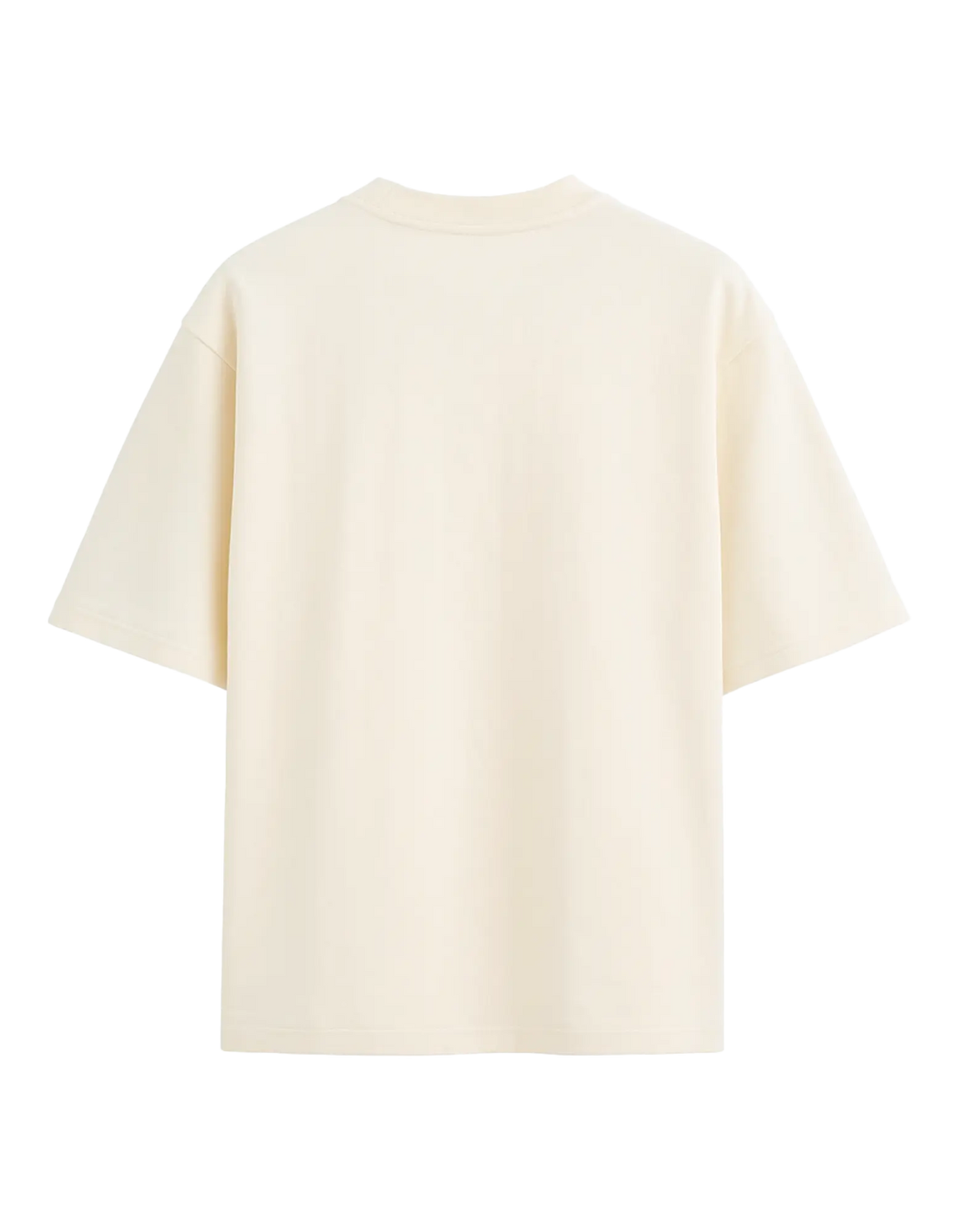 Camiseta Oversized Liso Off-White