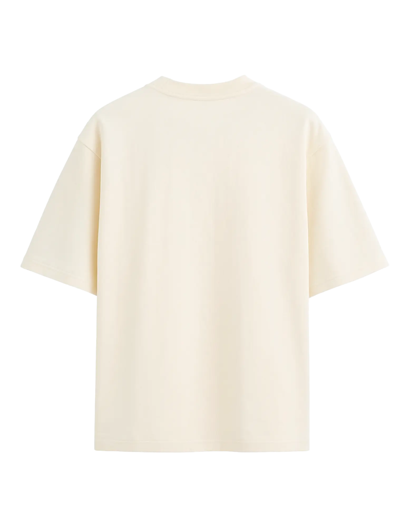 Camiseta Oversized Liso Off-White