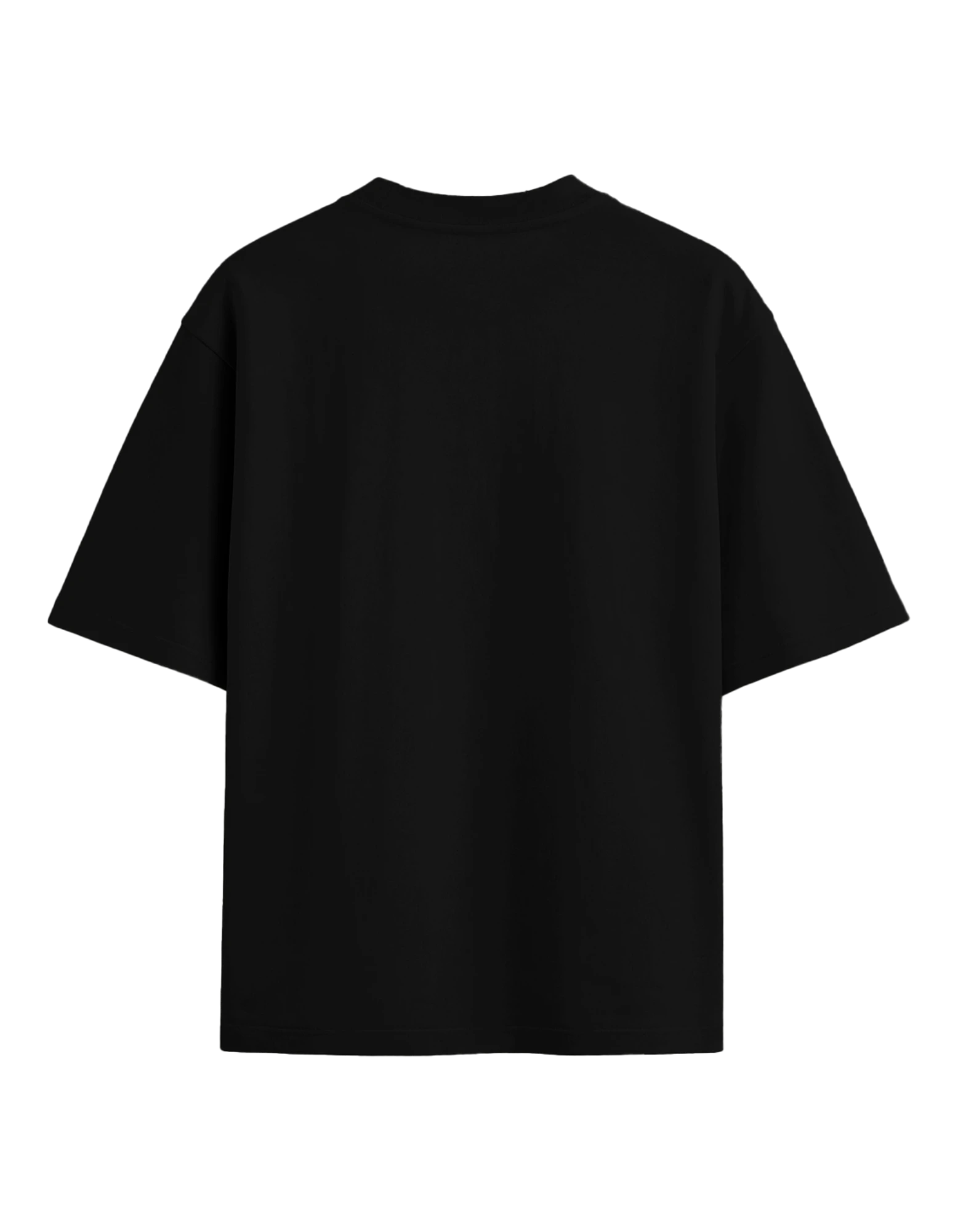 Camiseta Oversized Liso Preto