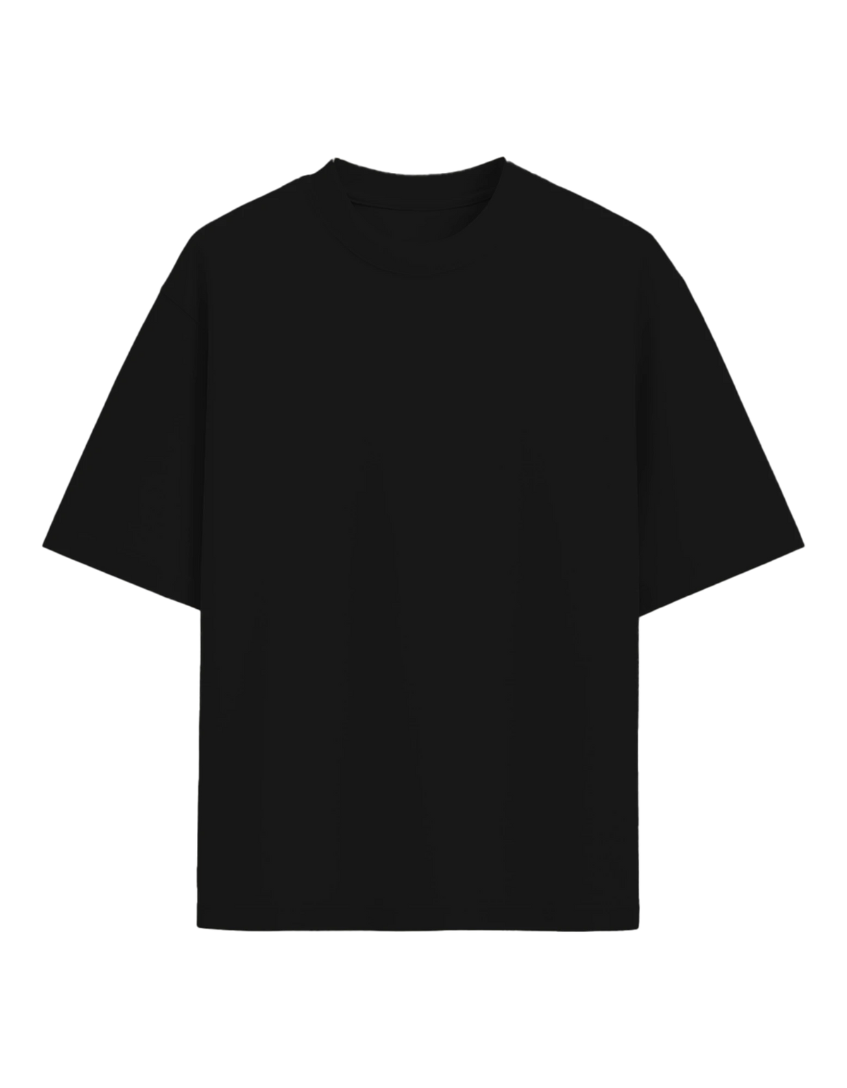 Camiseta Oversized Liso Preto
