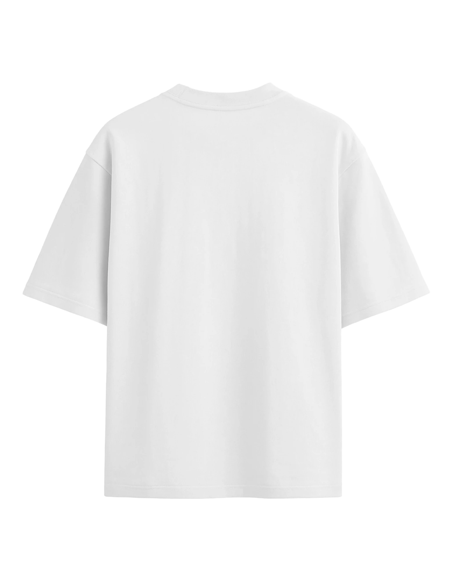 Camiseta Oversized Liso Branco