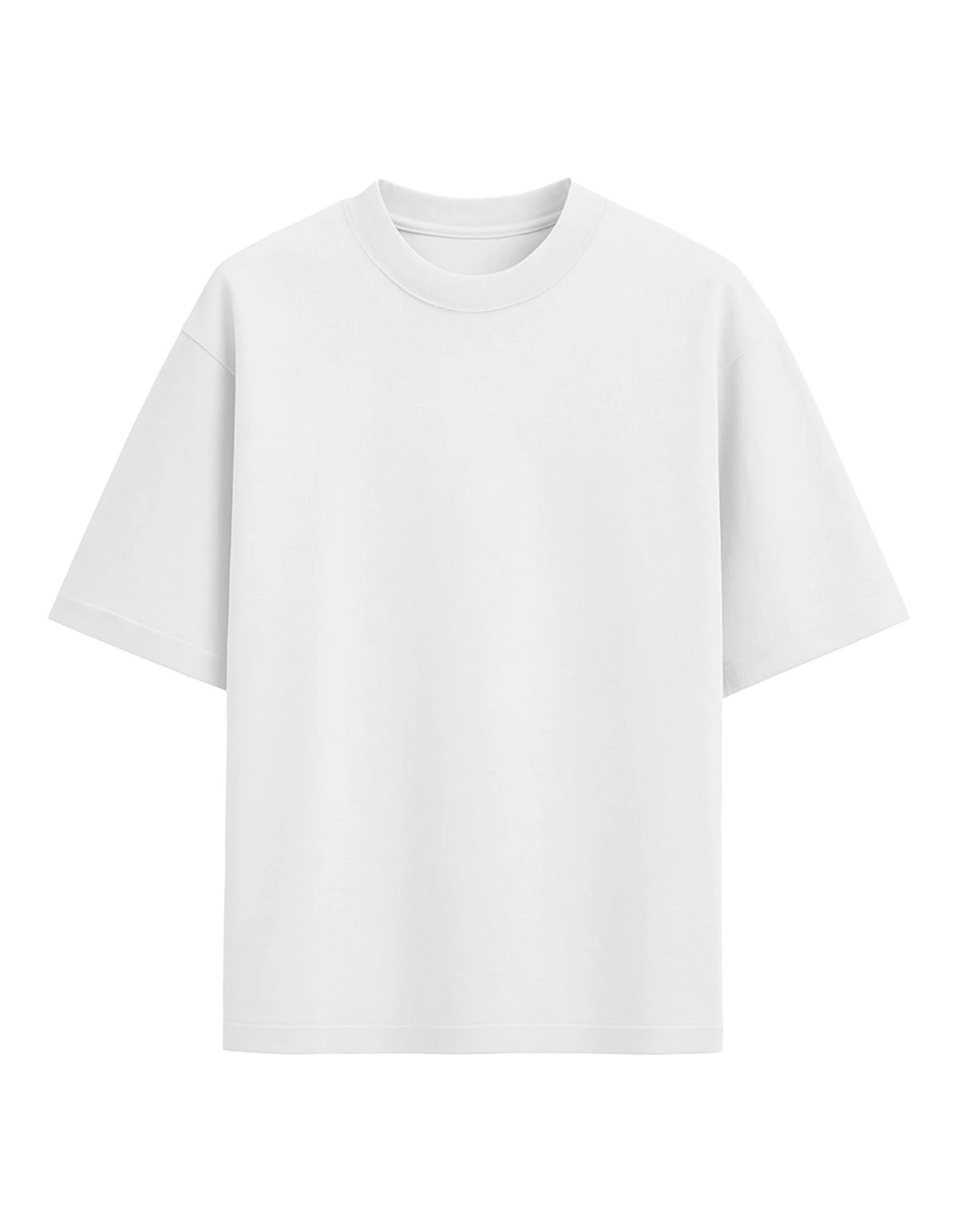 Camiseta Oversized Liso Branco